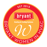 Bryant Women In HVAC Logo